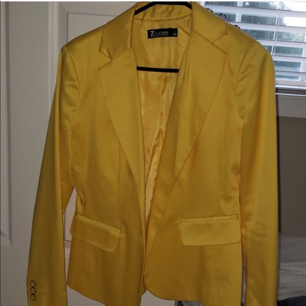 NY&C Yellow Blazer